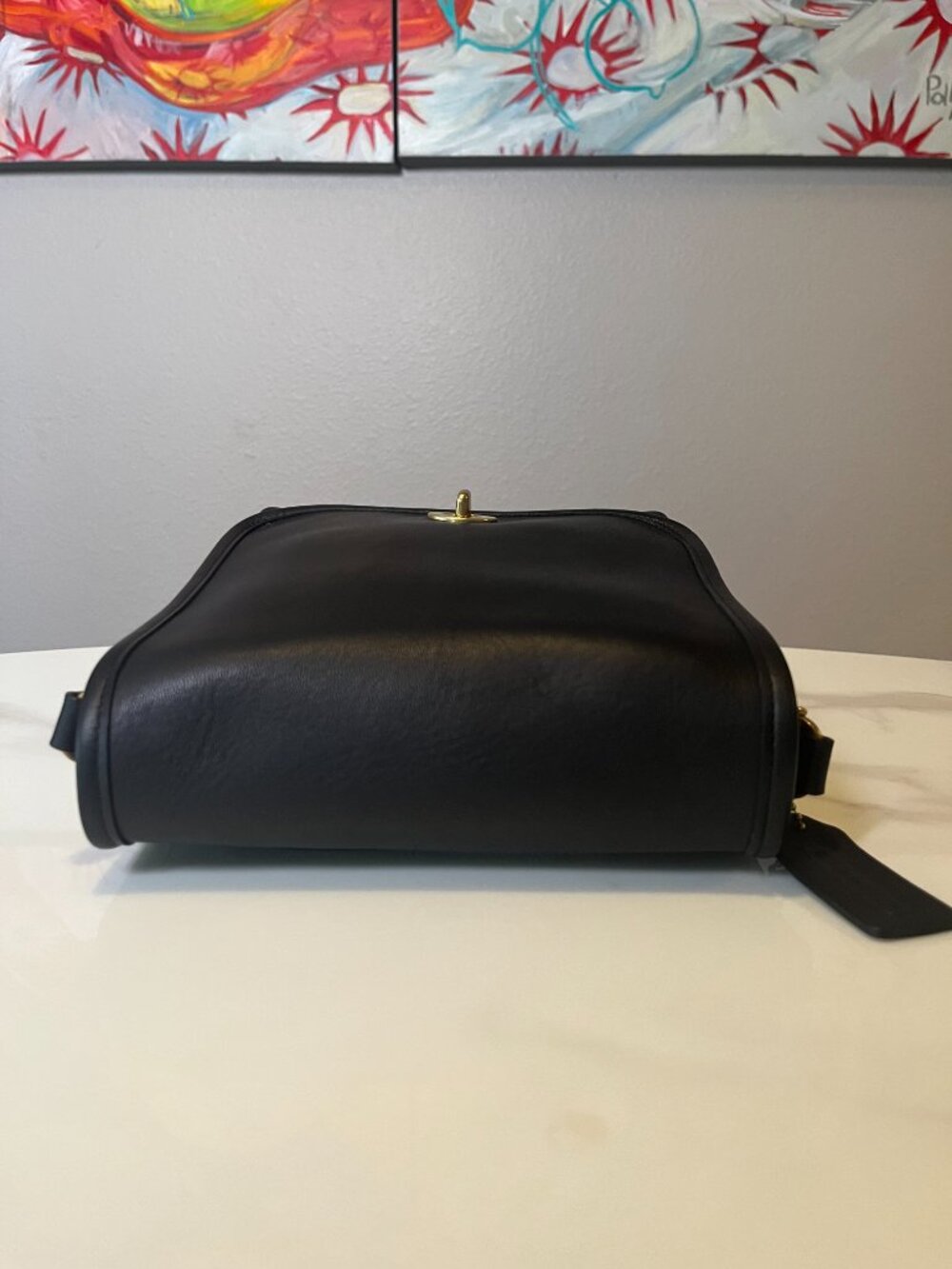 Coach Legacy Companion Flap Crossbody Vintage Bag Black 9076 NWOT - Picture 8 of 15